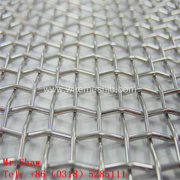 304 Stainless Steel 10mmX10mm Crimped Wire Mesh